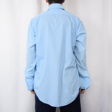 画像3: 70's after six フリルデザイン コットンポリシャツ size 16-33 (3)