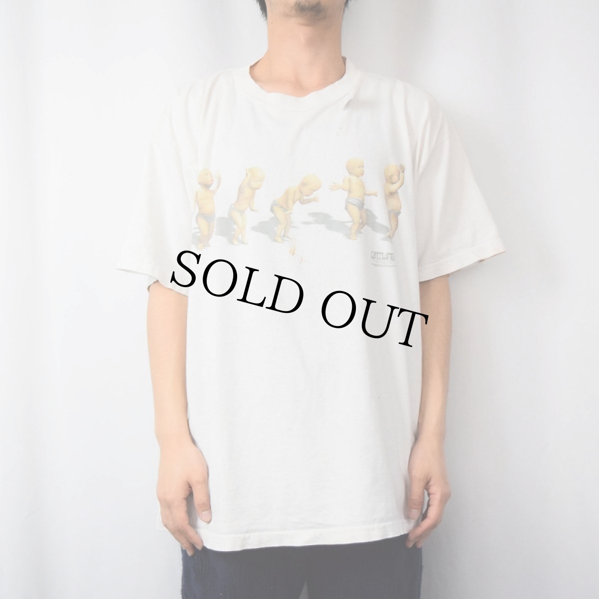 画像2: Oogachaka Dancing Baby キャラクタープリントTシャツ (2)