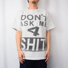 画像2: 90's DON'T ASK ME 4 SHIT ロゴプリントTシャツ (2)
