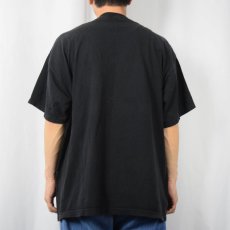 画像3: 90〜2000's THE SIMPSONS USA製 "SLOUCHING HOMER..." キャラクタープリントTシャツ BLACK  XL (3)