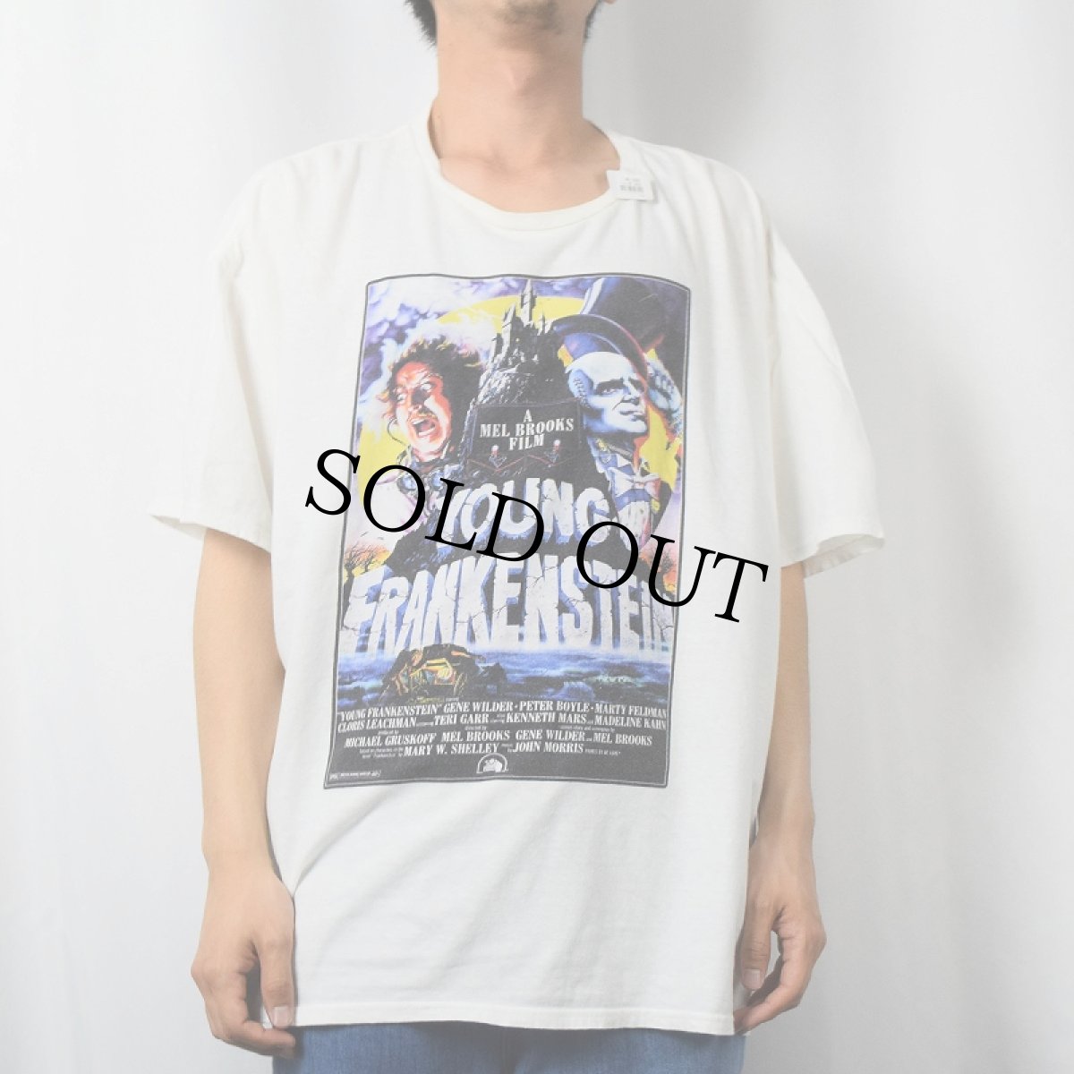 画像2: YOUNG FRANKENSTEIN コメディ映画 プリントTシャツ (2)