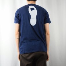 画像3: 50〜60's Empire "STEVENSON HALL" プリントTシャツ NAVY L (3)