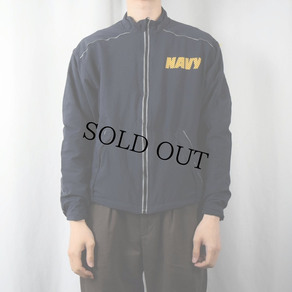 画像3: U.S.NAVY トレーニングジャケット SMALL (3)