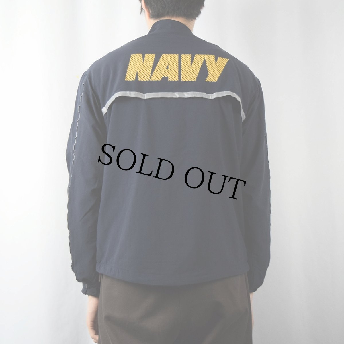 画像4: U.S.NAVY トレーニングジャケット SMALL (4)