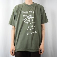 画像3: 90's John Prine USA製 "JOHN PRINE ON TOUR" シンガーソングライター ツアーTシャツ XXL (3)