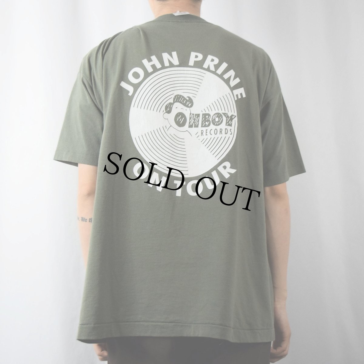 画像4: 90's John Prine USA製 "JOHN PRINE ON TOUR" シンガーソングライター ツアーTシャツ XXL (4)