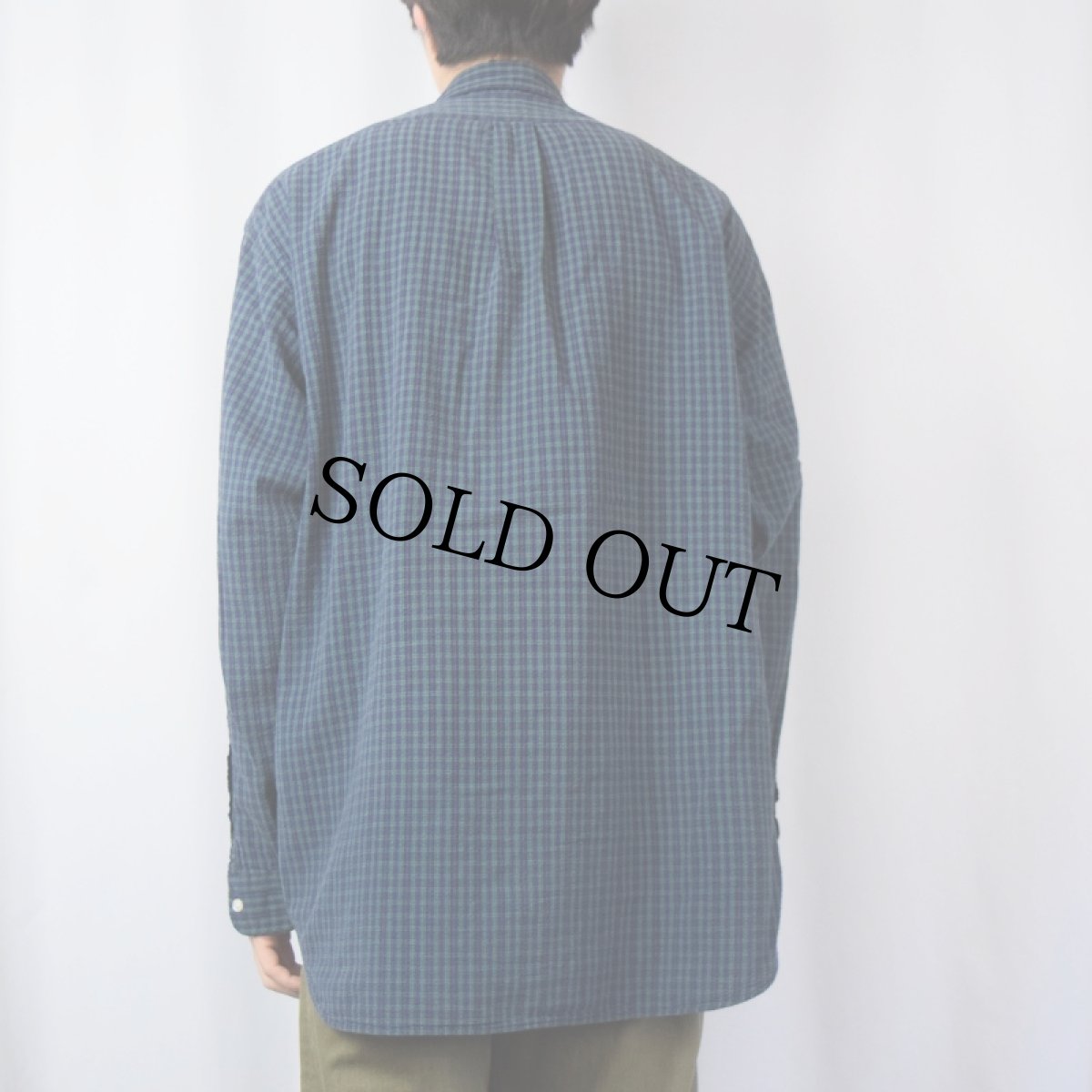 画像3: POLO Ralph Lauren "BLAKE" チェック柄 ボタンダウンシアサッカーシャツ XL (3)