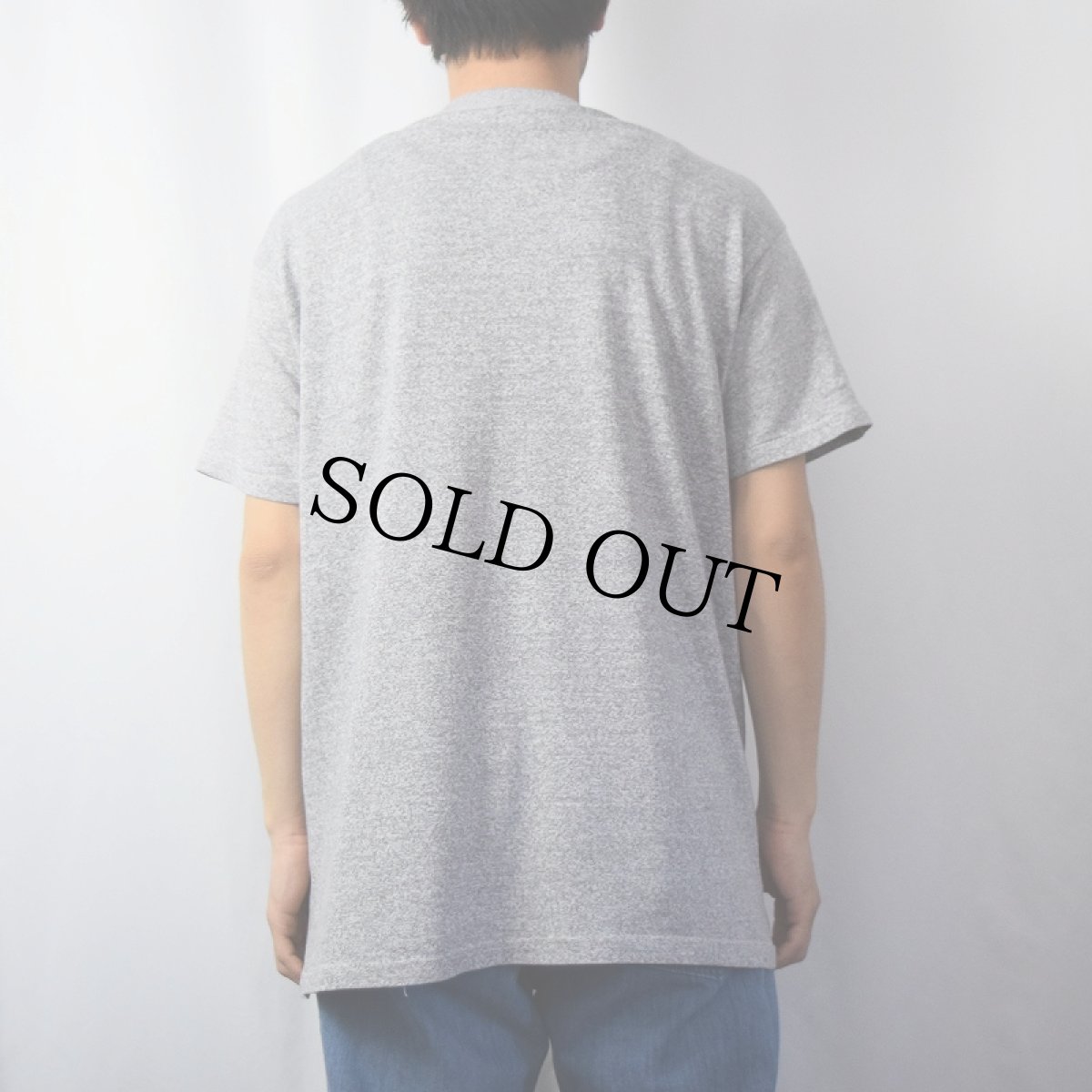 画像3: 80's Champion USA製 トリコタグ "ARMY" プリントTシャツ L (3)