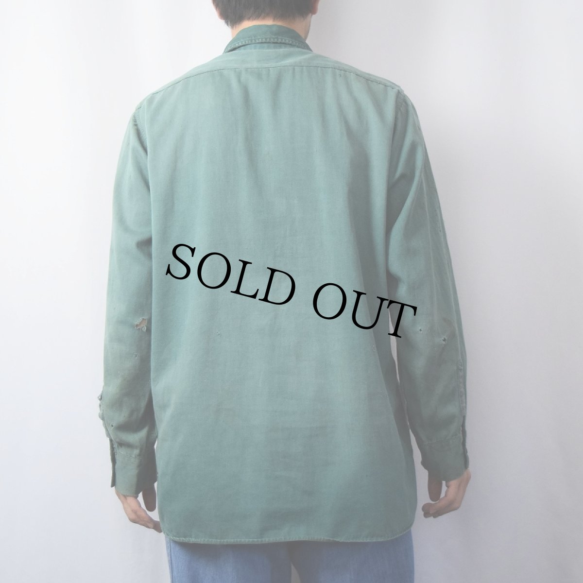 画像3: 50's 5 BROTHER コットンシャツ (3)