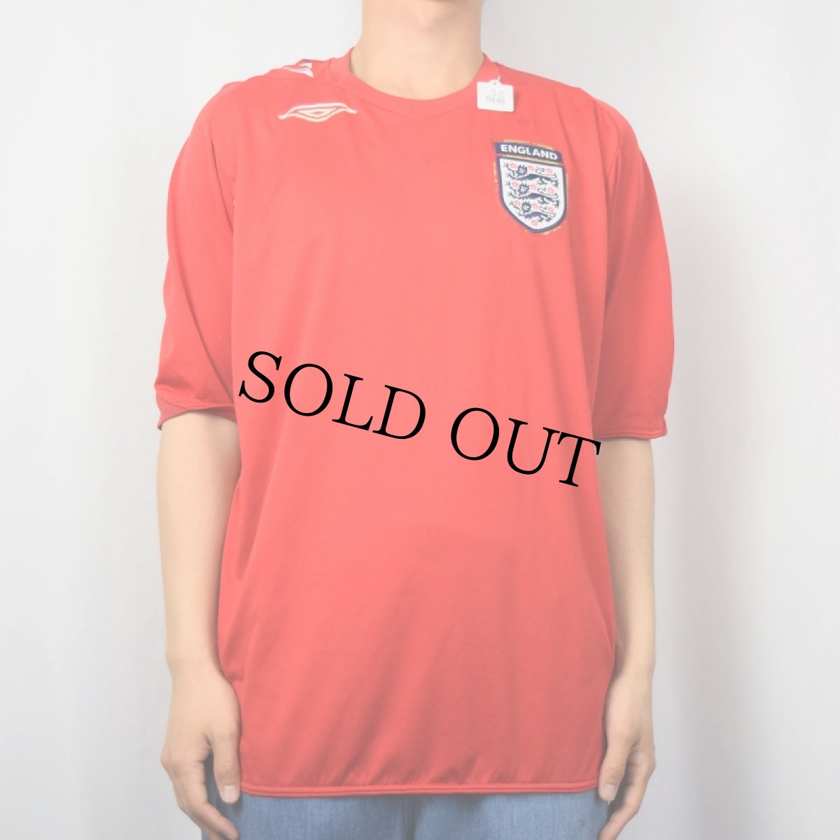 画像2: 2000's UMBRO イングランド代表 サッカーユニフォームシャツ L (2)
