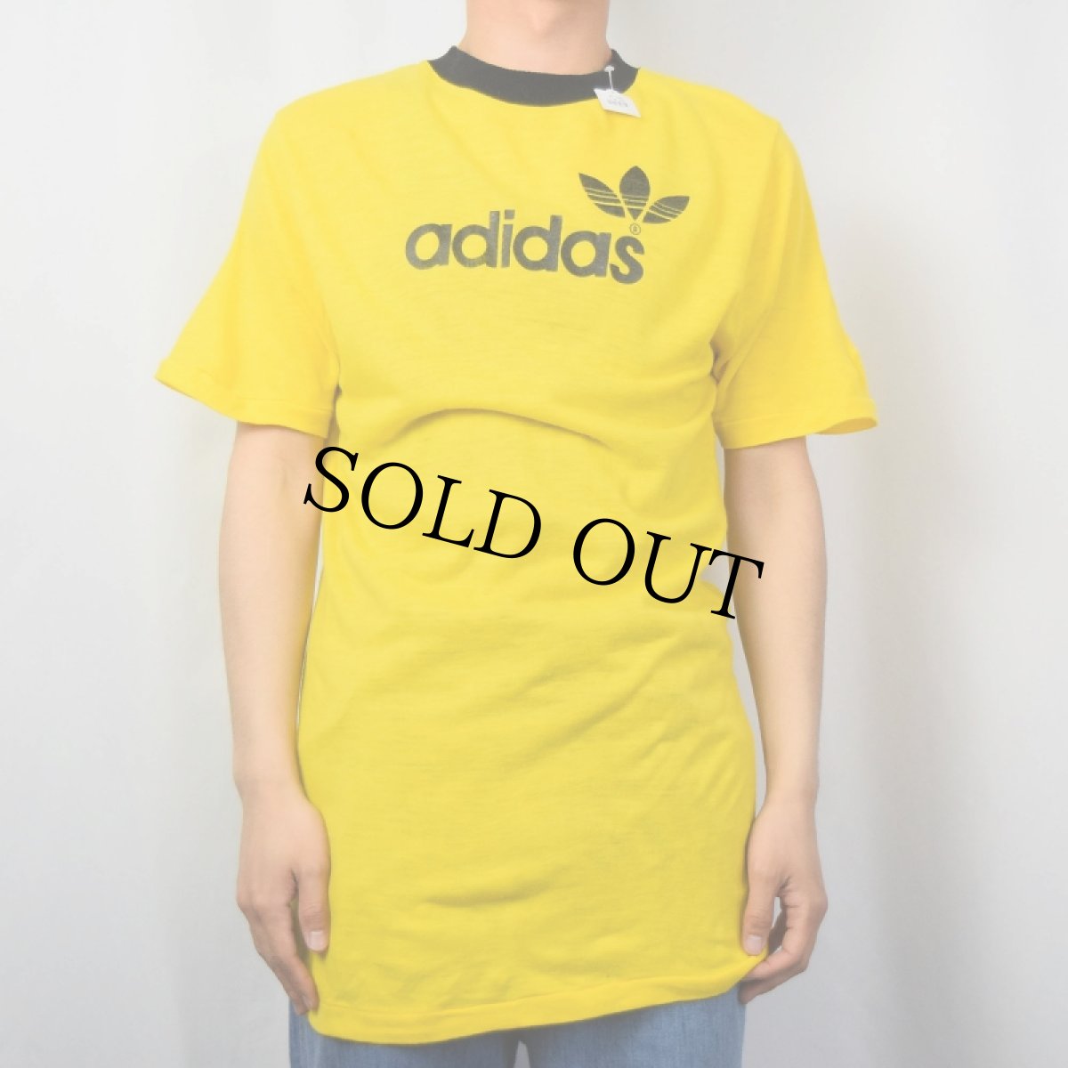 画像2: ブート adidas ロゴプリントTシャツ XL (2)