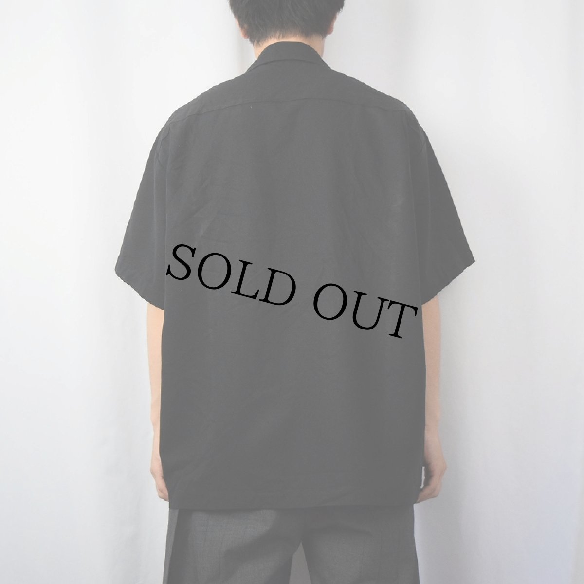 画像3: 90's Johnny Suede トランプ柄 ロカビリーシャツ (3)