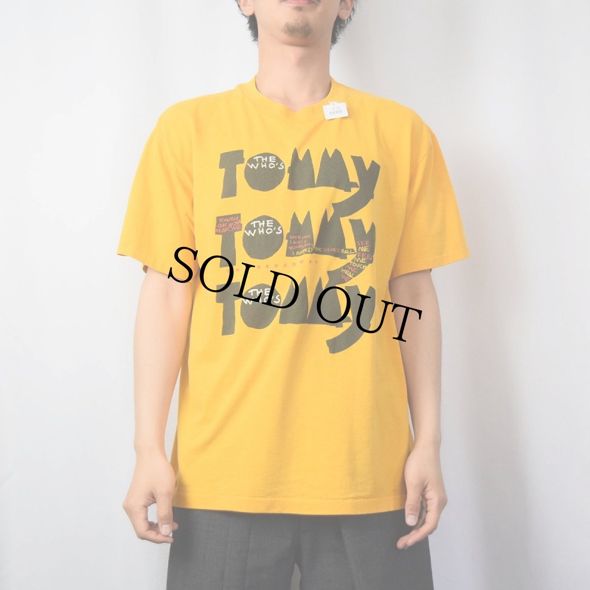 画像2: 90's The Who's Tommy ミュージカルプリントTシャツ L (2)