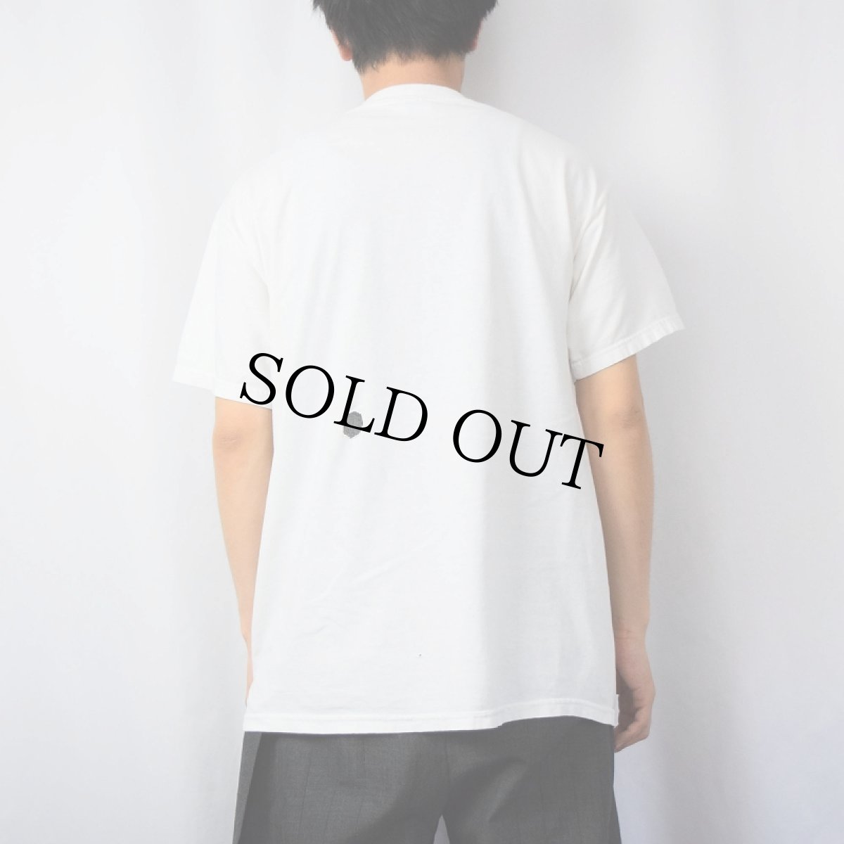 画像3: 〜2000's "Jerry Garcia" ワーゲンバスイラスト アーティスト追悼Tシャツ L (3)