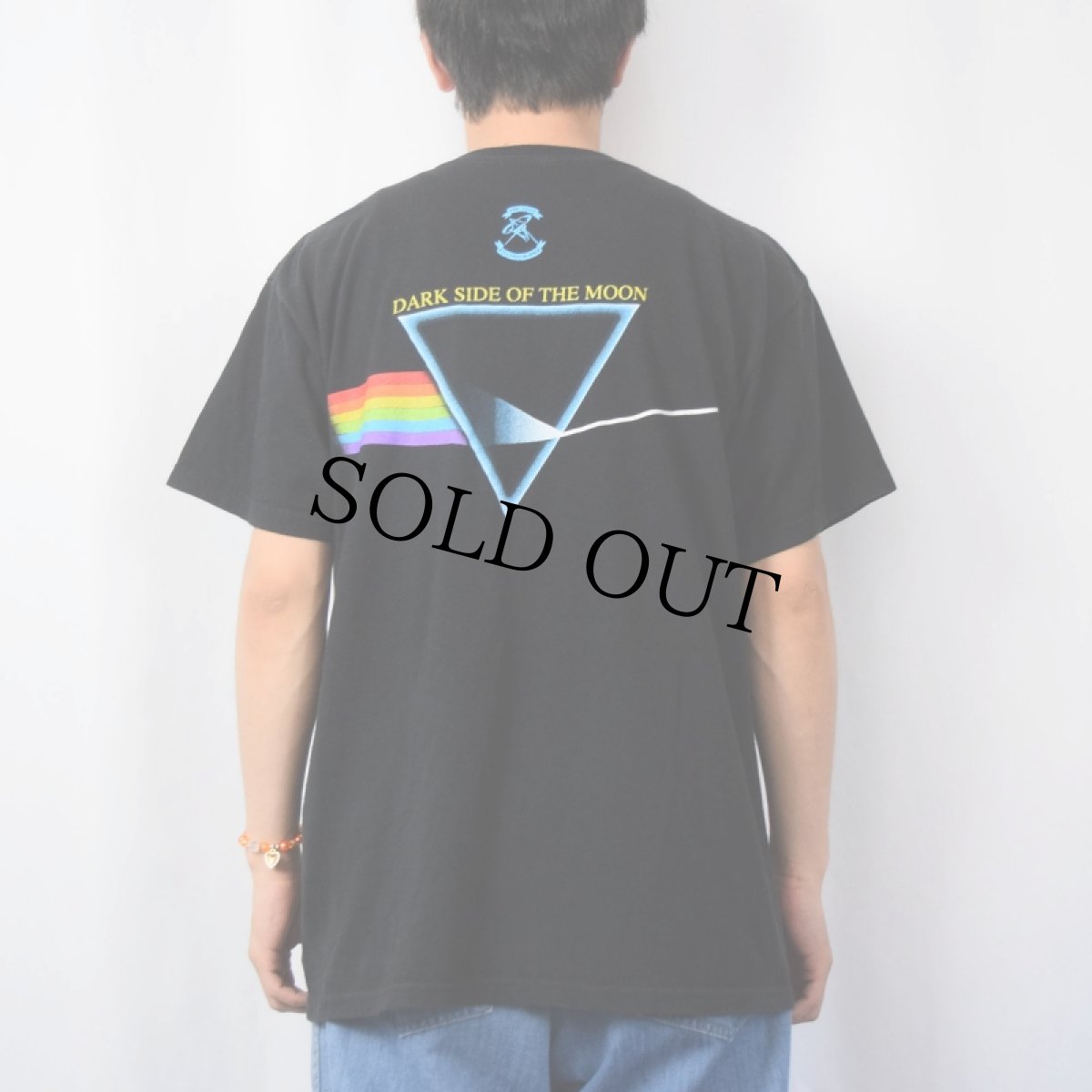 画像4: PINK FLOYD "DARK SIDE OF THE MOON" ロックバンドTシャツ BLACK (4)