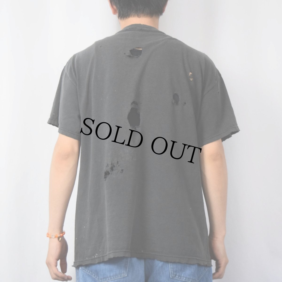 画像3: AC/DC "BACK IN BLACK" ロックバンドTシャツ (3)