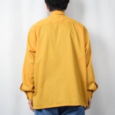 画像3: 60〜70's TOWNCRAFT ポリエステル×コットン オープンカラーシャツ L (3)