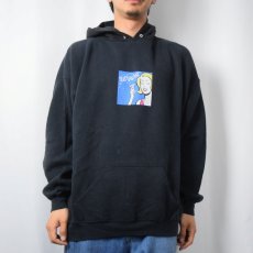 画像2: 90's LESS THAN JAKE スカコア・バンドスウェットフーディー BLACK XL (2)