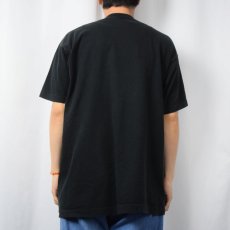 画像3: 90's MICKEY&CO. USA製 "GOOFY" キャラクタープリントTシャツ BLACK ONE SIZE (3)
