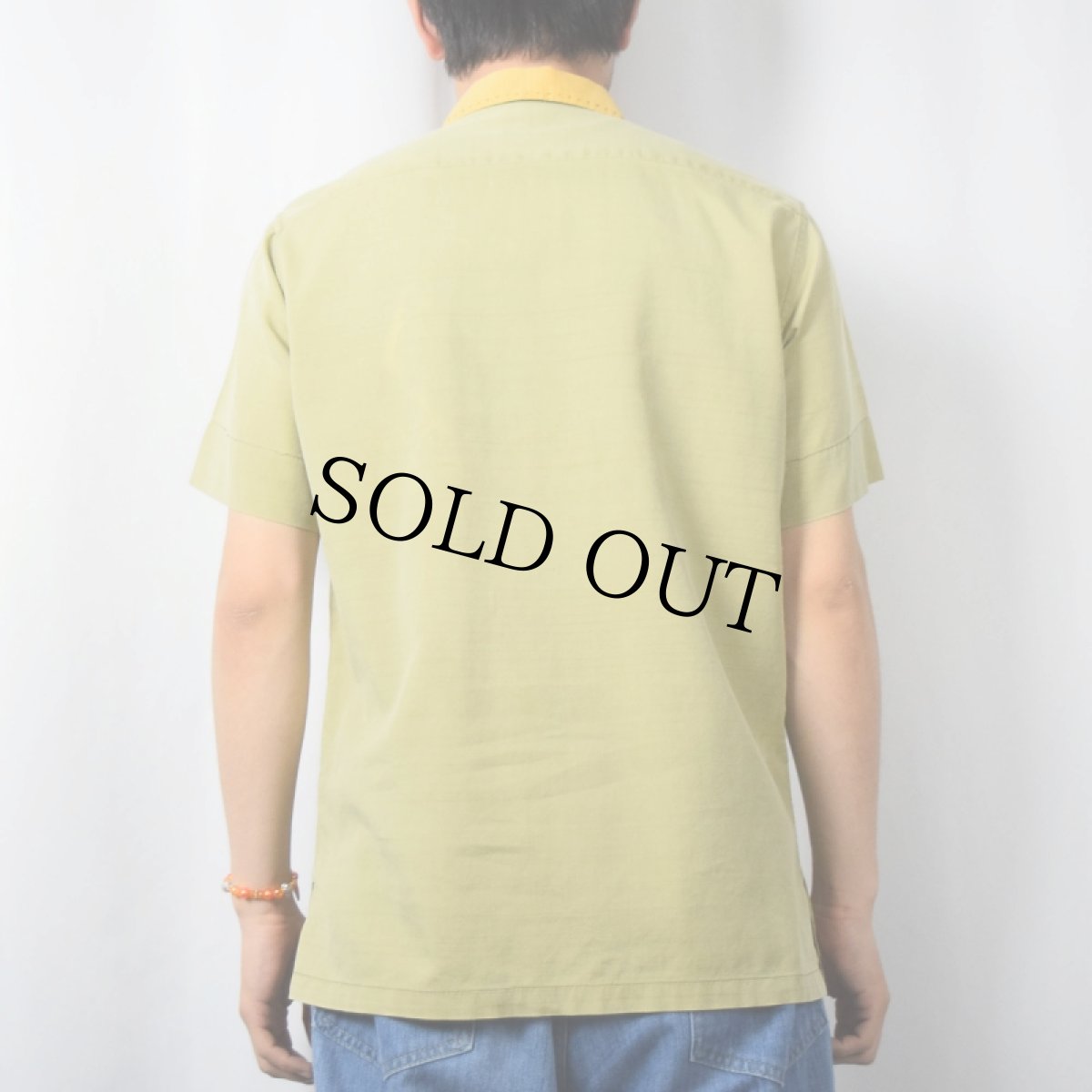 画像3: 50's Jefred 2トーンカラーシャツ S (3)