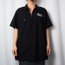 画像3: Slipknot ポリエステル×コットン ヘヴィメタルバンドプリントシャツ BLACK XL (3)