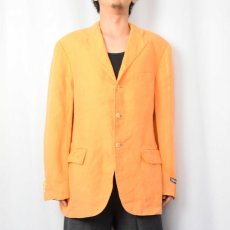 画像2: 80's POLO Ralph Lauren ITALY製 リネンテーラードジャケット SIZE42 (2)