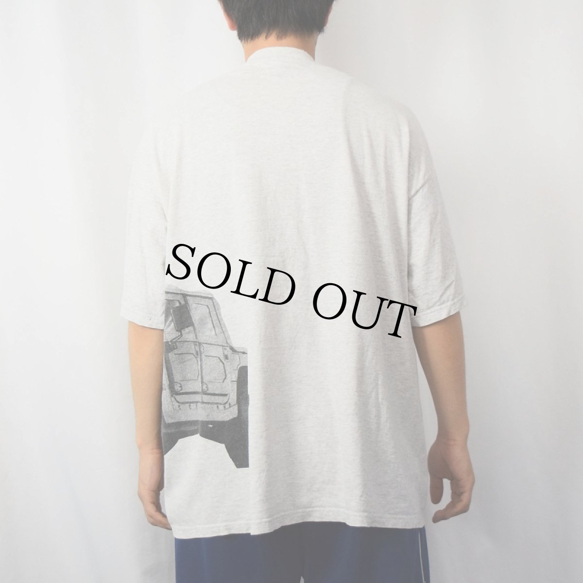 画像4: 90's Lee USA製 "HUMMER" 自動車メーカー 巻きプリントTシャツ XL (4)