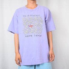 画像2: 90's GRAVITY GRAPHICS USA製 "Shark" プリントＴシャツ L (2)