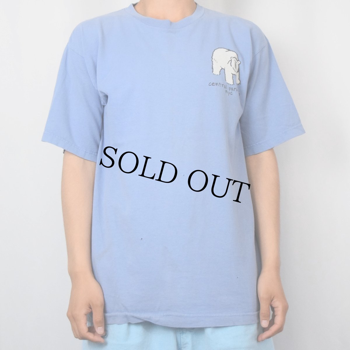 画像3: 90's GRAVITY GRAPHICS USA製 "Polar Bear" プリントTシャツ M (3)