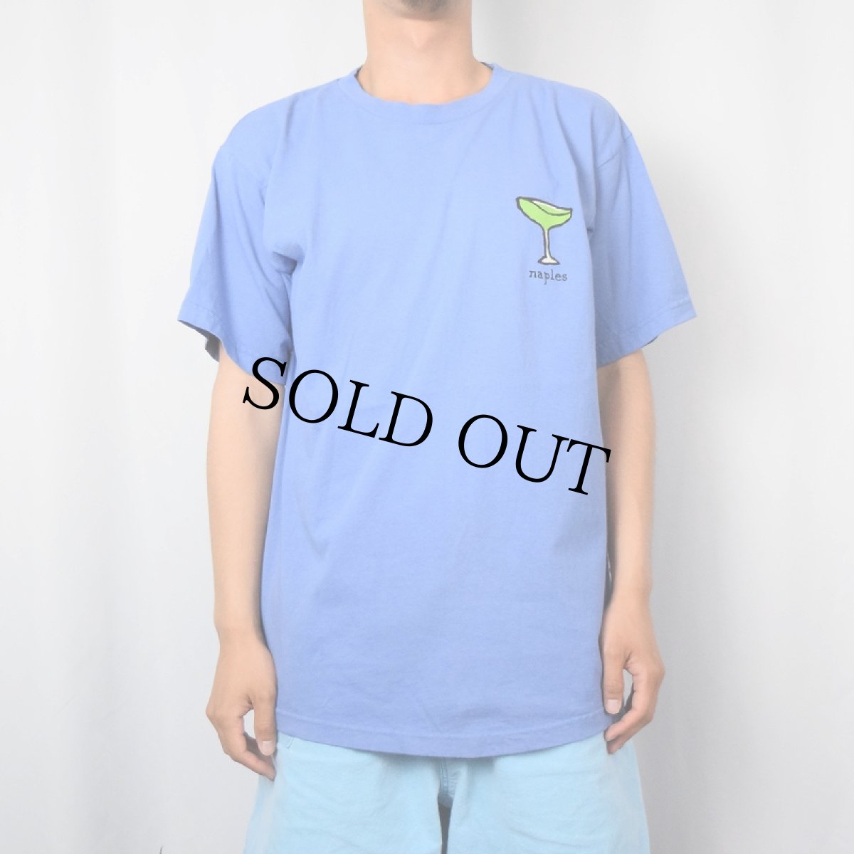 画像3: 90's GRAVITY GRAPHICS USA製 "naples" プリントTシャツ L (3)
