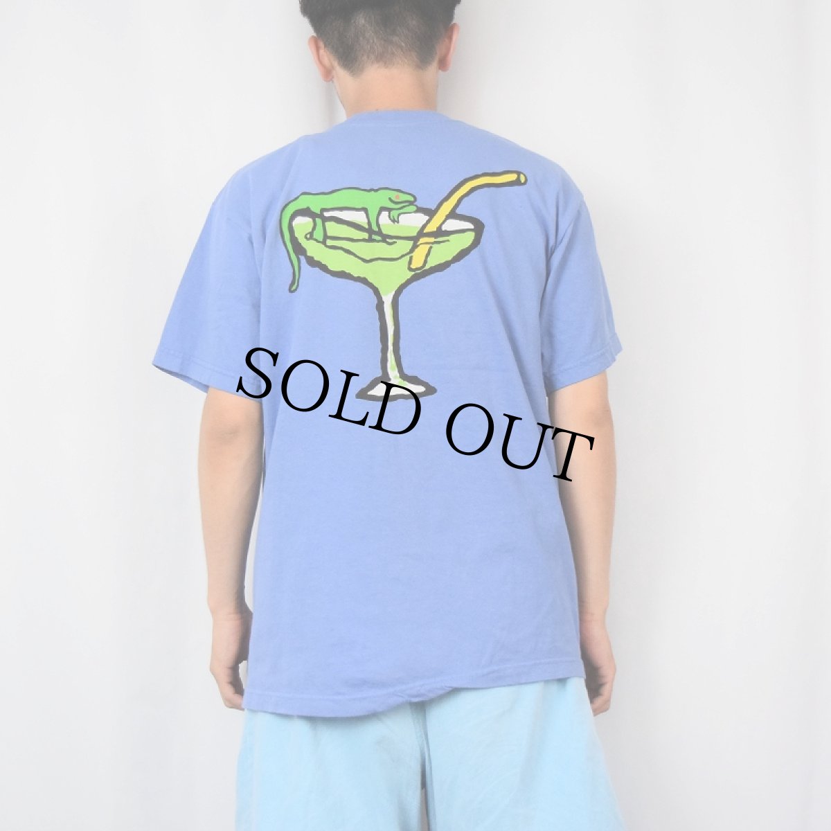 画像4: 90's GRAVITY GRAPHICS USA製 "naples" プリントTシャツ L (4)