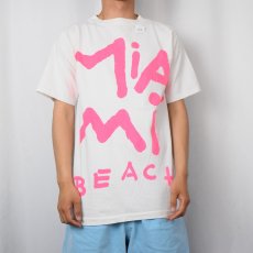 画像2: 80〜90's GRAVITY GRAPHICS USA製 "MIAMI" プリントＴシャツ L (2)