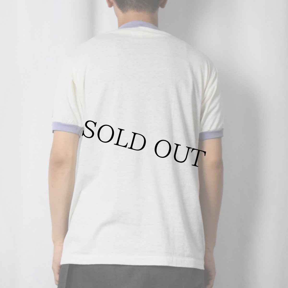 画像3: 80's Levi's USA製 "OLYMPIC GAMES LOS ANGELES" オリンピックプリントリンガーTシャツ M (3)