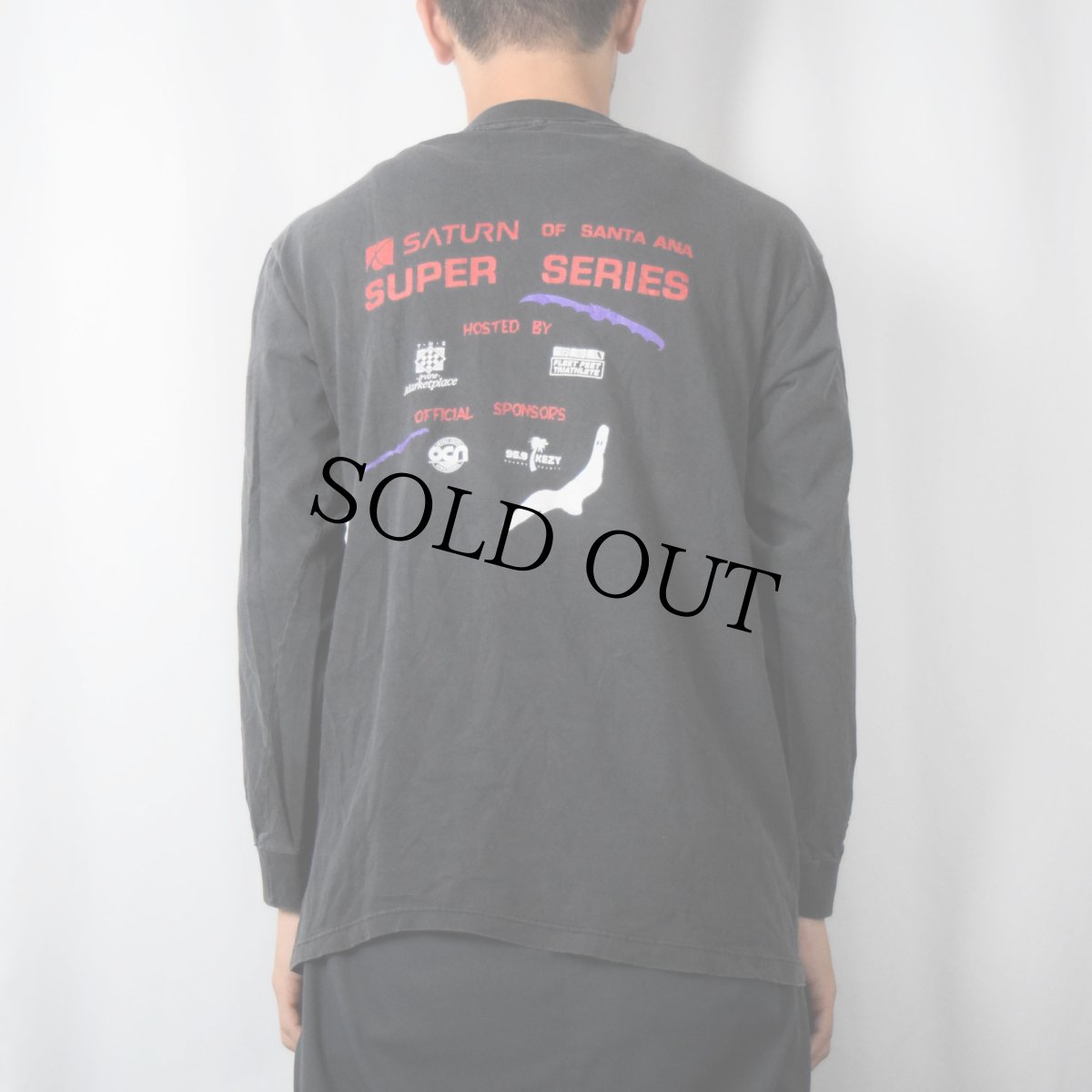 画像4: 90's MONSTER MASH DASH USA製 イベントプリントTシャツ BLACK M (4)