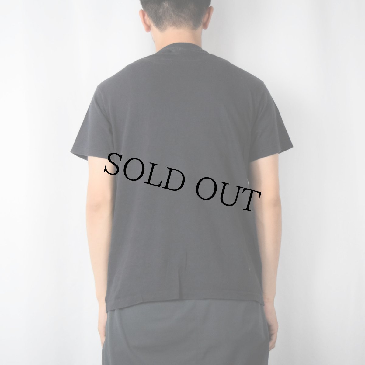 画像3: 70〜80's USA製 "JEWISH GIRLS DON'T SWALLOW" プリントTシャツ BLACK L (3)