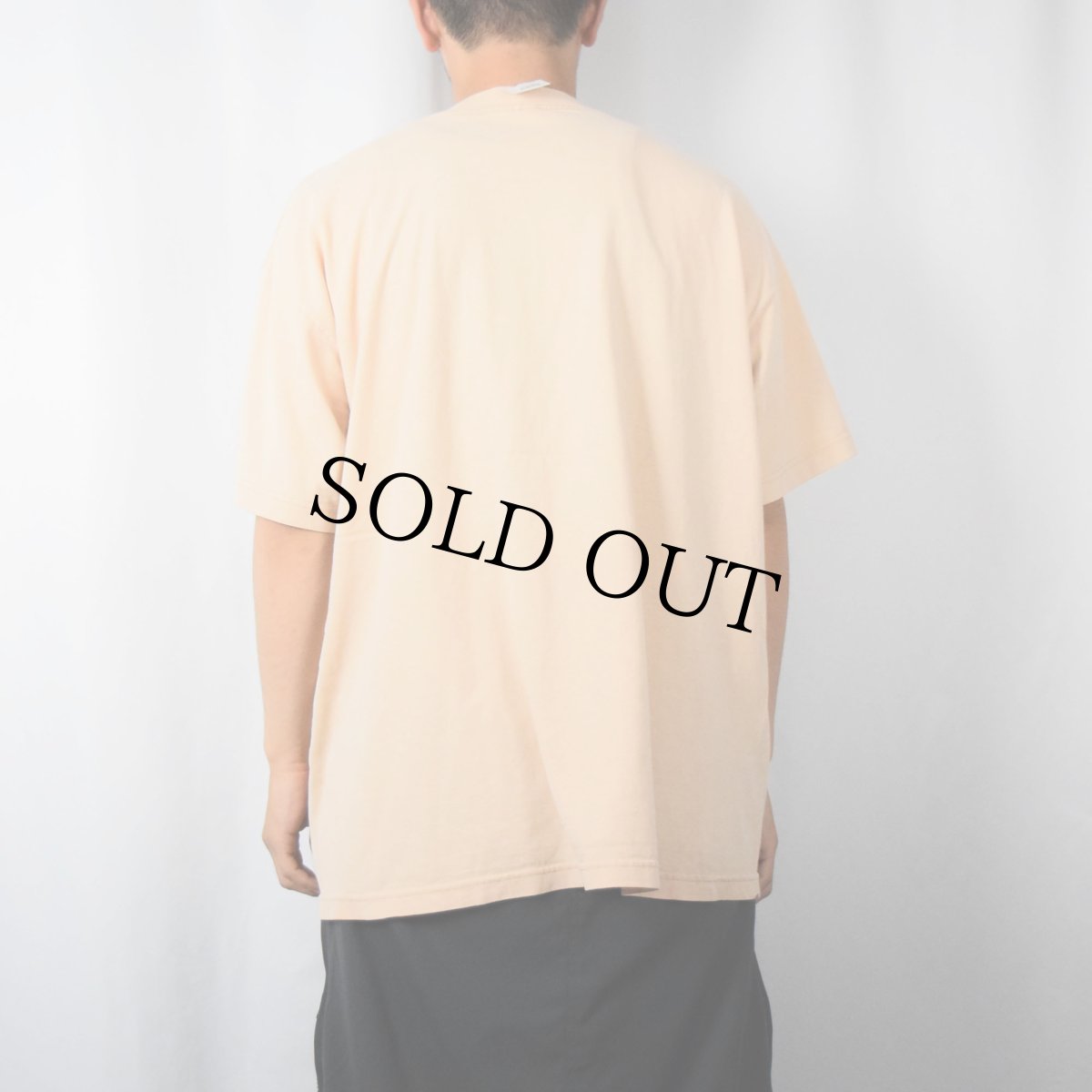 画像3: 90's USA製 "CATCH MORE FISH" シュールイラストプリントTシャツ XL (3)