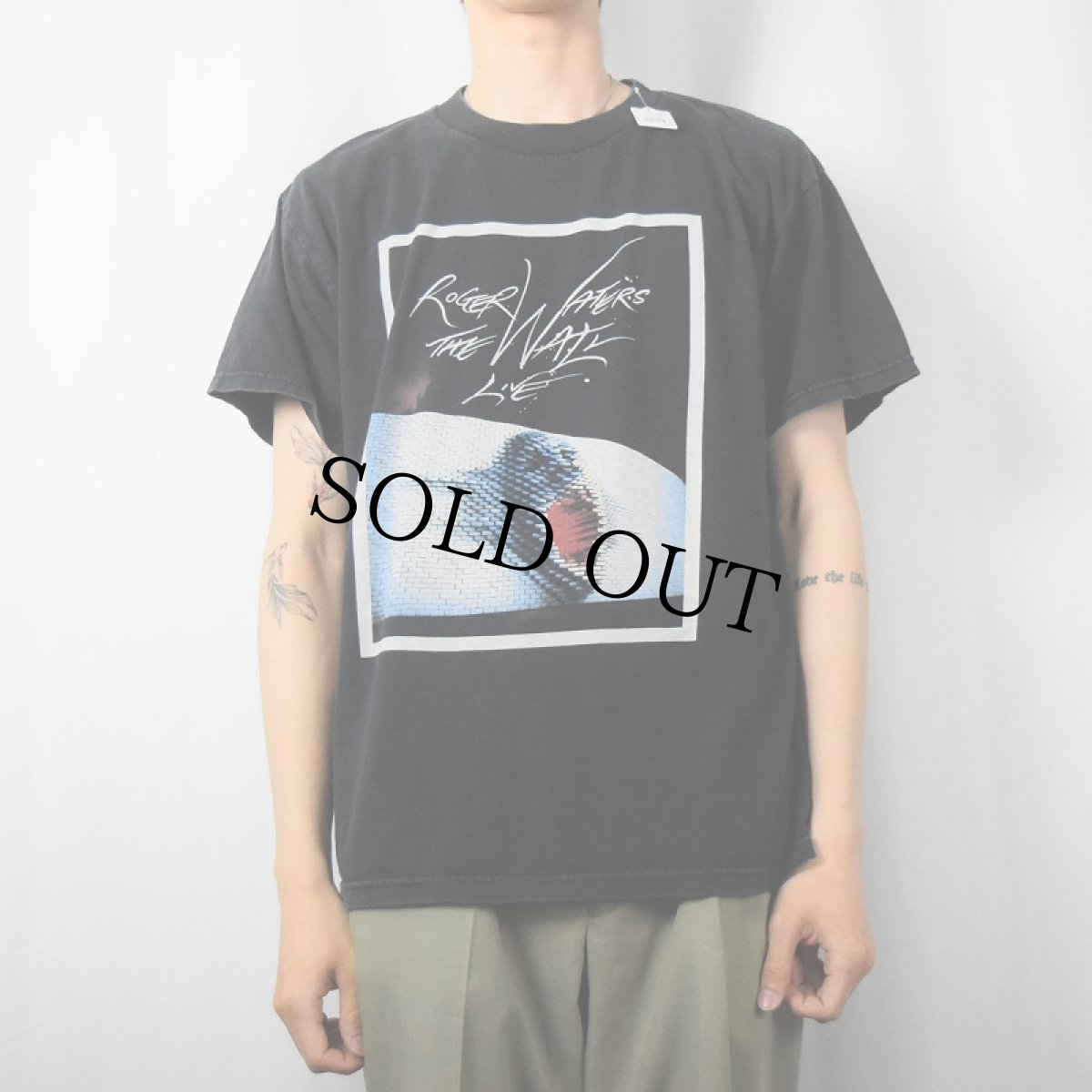 画像3: Roger Water "The Wall Live" ミュージシャンTシャツ (3)