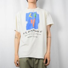 画像3: 90's HONDA USA製 "L.A. MARATHON XI 1996" マラソンプリントTシャツ XL  (3)