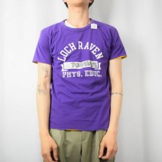 画像3: 80's Champion トリコタグ USA製 "LOCH RAVEN PHYS. EDUC." ダブルフェイス リバーシブルTシャツ M (3)