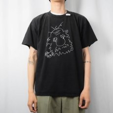 画像3: BASIC BLACK with Arthur Black ラジオ番組プリントTシャツ L (3)