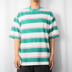 画像2: 90's GAP ボーダー柄Tシャツ M (2)