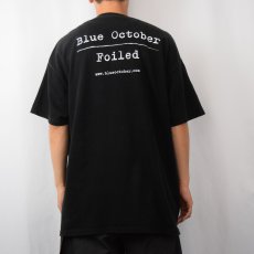 画像4: 2000's Blue October "Foiled" ロックバンドTシャツ BLACK XL (4)