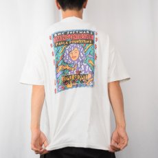 画像4: 【SALE】 90's BMC SOFTWARE USA製 "TAKING CENTER STAGE" アートプリントTシャツ XL (4)