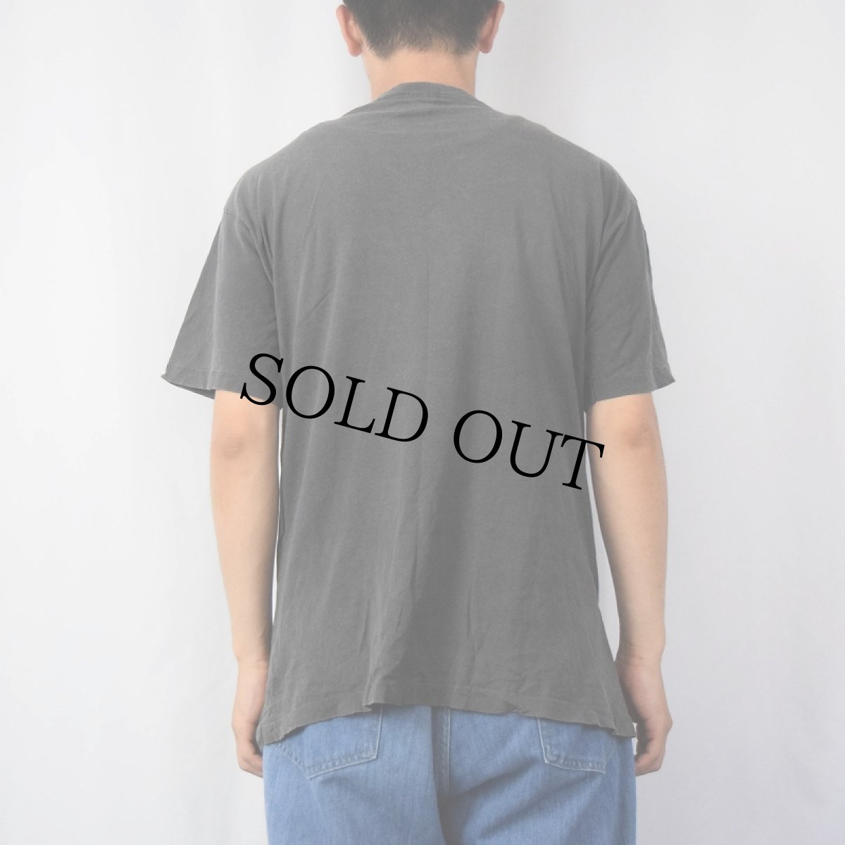 画像3: 90's Fox Tees "AMSTERDAM" ガンジャプリントTシャツ M (3)