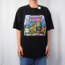 画像2: 2000's RAMONES パンクロックバンドTシャツ BLACK XL (2)