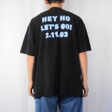 画像3: 2000's RAMONES パンクロックバンドTシャツ BLACK XL (3)