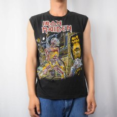 画像2: 80's IRON MAIDEN ヘヴィメタルバンドタンクトップ SIZE2 (2)