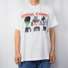 画像2: 80's Tiffany's Cabaret USA製 クラブプリントTシャツ XL (2)