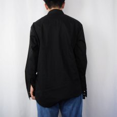 画像3: 90's Wrangler ポリエステル ウエスタンシャツ BLACK M (3)