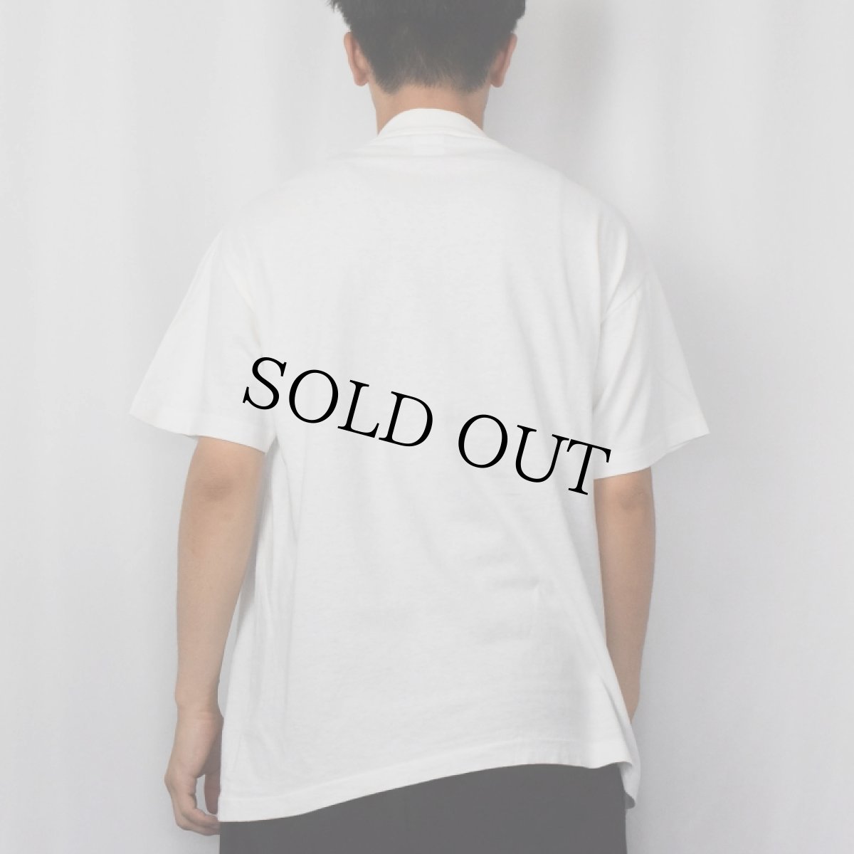 画像3: 80's SOCK AND ROLL USA製 キリンプリントTシャツ L (3)